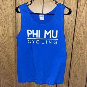 phi mu cycling tank top